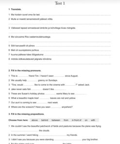 I Love English 5 Tests - Vanem variant