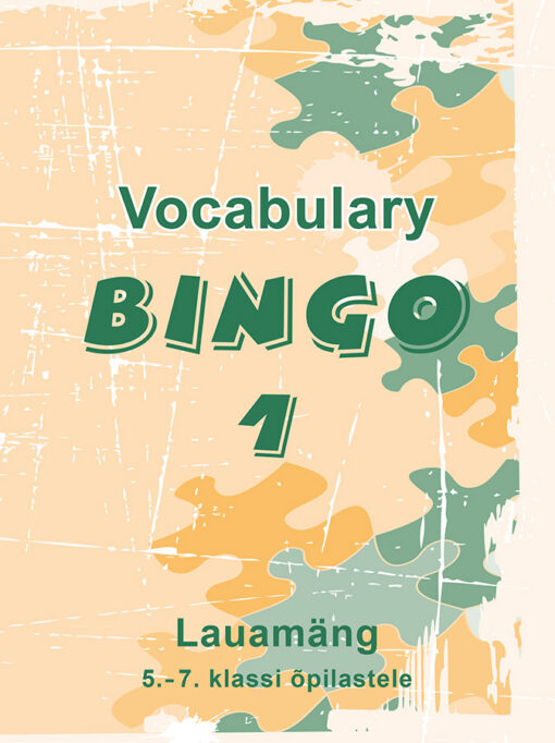 Lauamäng “Vocabulary Bingo 1”