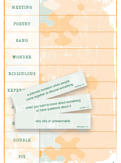 Lauamäng "Vocabulary Bingo 1" - Pilt 2