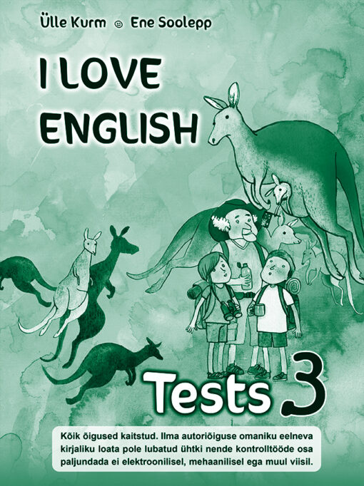 I Love English 3 Tests