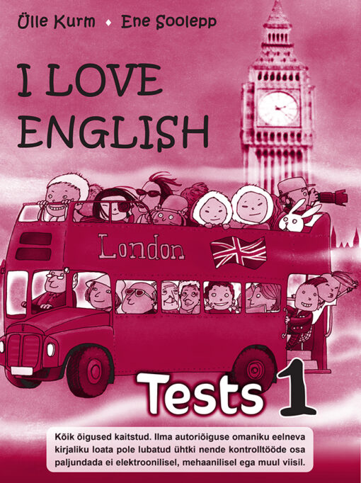 I Love English 1 Tests