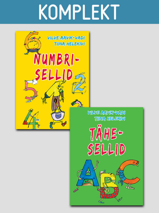 Komplekt “Numbrisellid. Tähesellid”