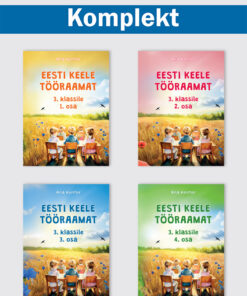 Eesti keele tööraamatud 3. klassile. 1.-4. osa
